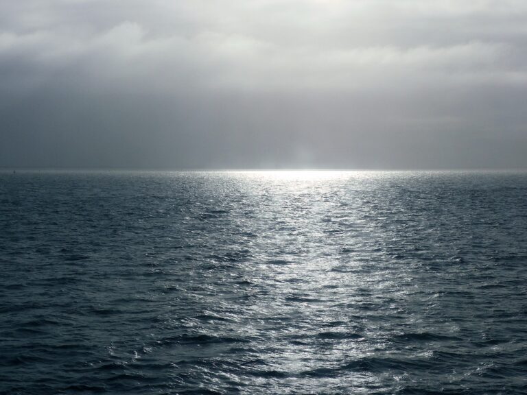 NA DE STORM foto op aluminium Monique de Vroomen geinspireerd op Rembrandt's enige zee gezicht
