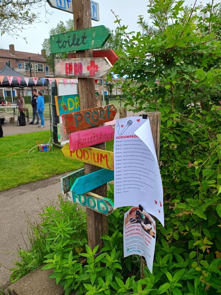 Wegwijzer PROEF wijkfestival
