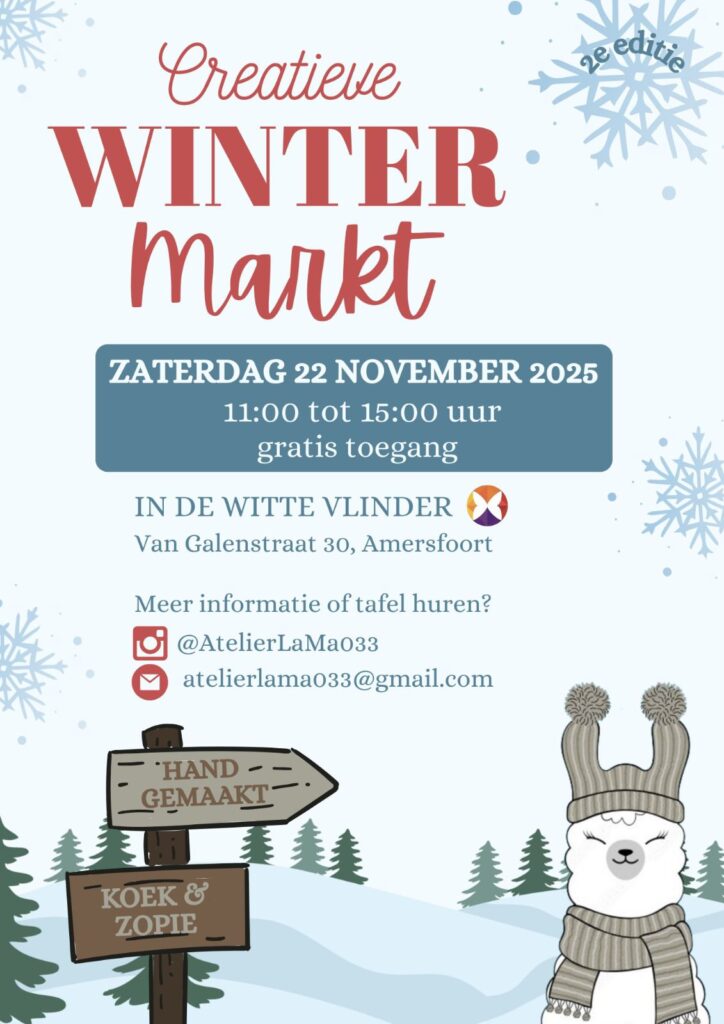 Flyer Creatieve Wintermarkt 2025
