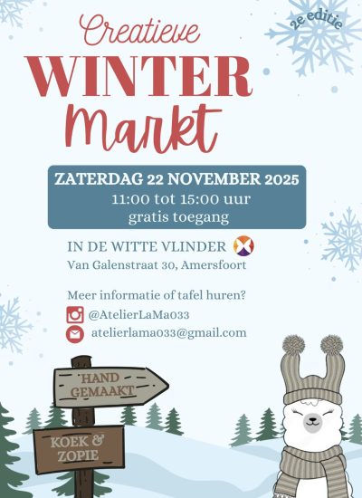 Flyer Creatieve Wintermarkt 2025